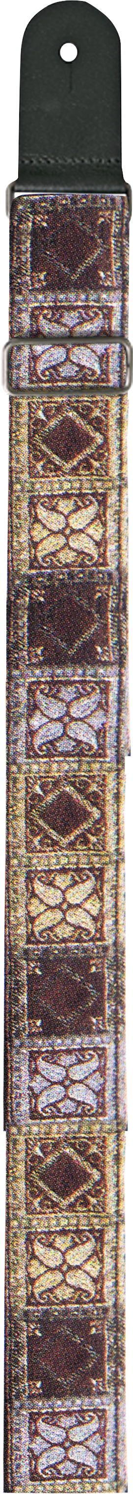 XTR | LS319 | Vintage Jacquard Weave Guitar Strap | Vintage Sepia/Diamond XTR | LS319 | Vintage Jacquard Weave Guitar Strap | Vintage Sepia/Diamond